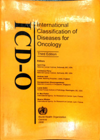 ICD-O: International Classification Of Diseases For Oncology